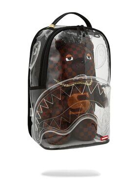 SHARKS IN PARIS BEAR CLEAR BACKPACK SPRAYGROUND